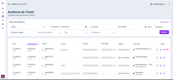 DISPARO AUDITORIA DE TICKETS 1